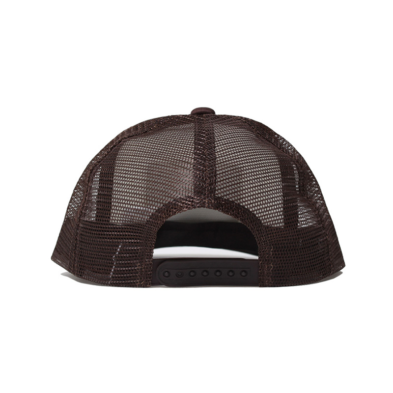 OLD OG WAPPEN MESH CAP -BROWN×WHITE-