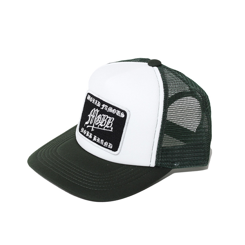 OLD OG WAPPEN MESH CAP -GREEN×WHITE-