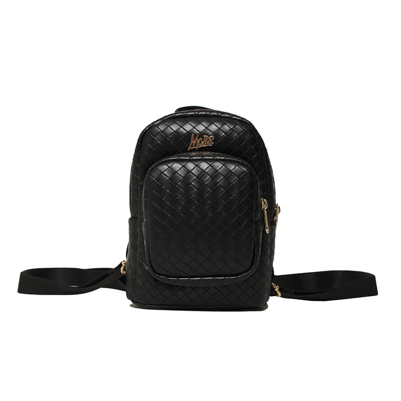 INTRECCIATO 2WAY MINI BAG -BLACK-