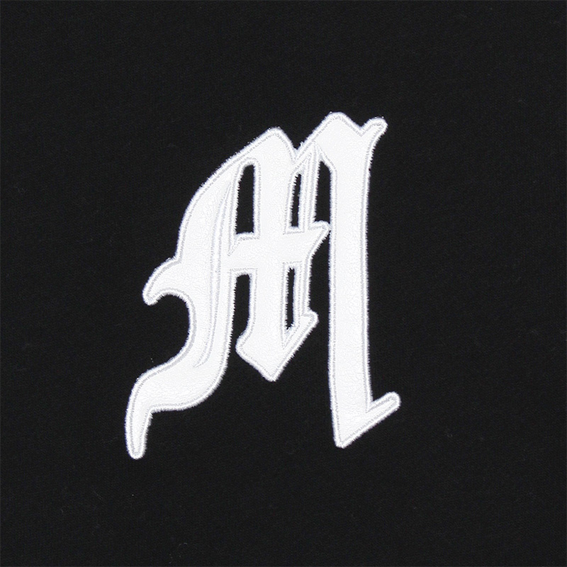 OLD OG WAPPEN CREW SWEAT -BLACK-