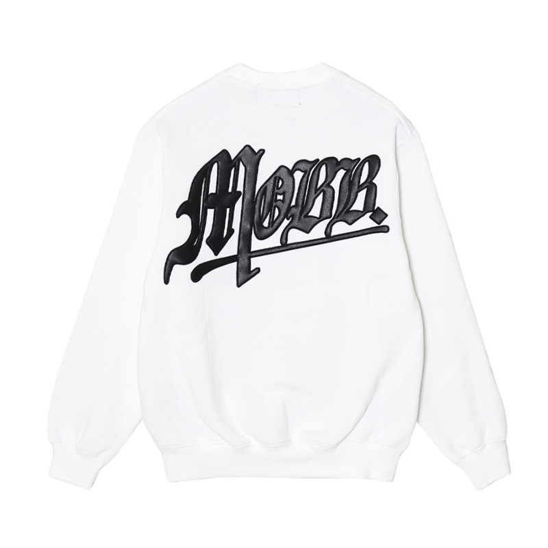 OLD OG WAPPEN CREW SWEAT -WHITE-