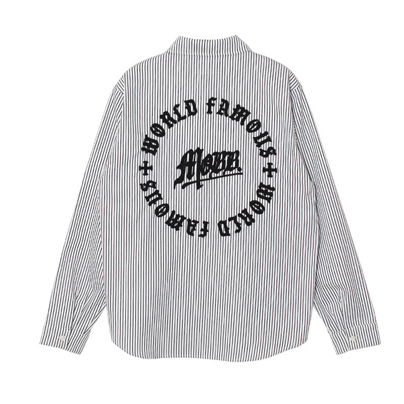 OLD CIRCLE L/S SHIRT -STRIPE-