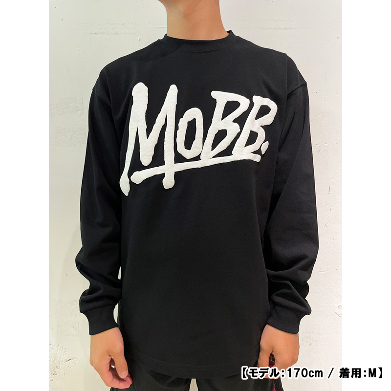 (P)MAGNUM WEIGHT L/S T-THIRT -BLACK-