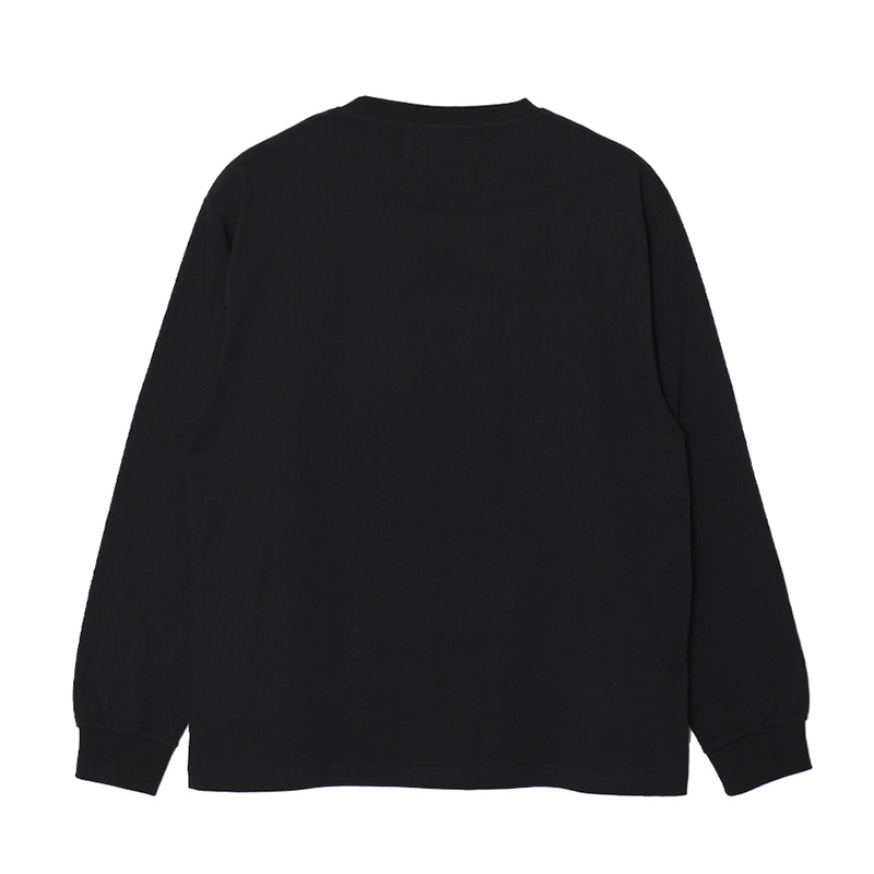 (P)OG L/S T-SHIRT -BLACK-