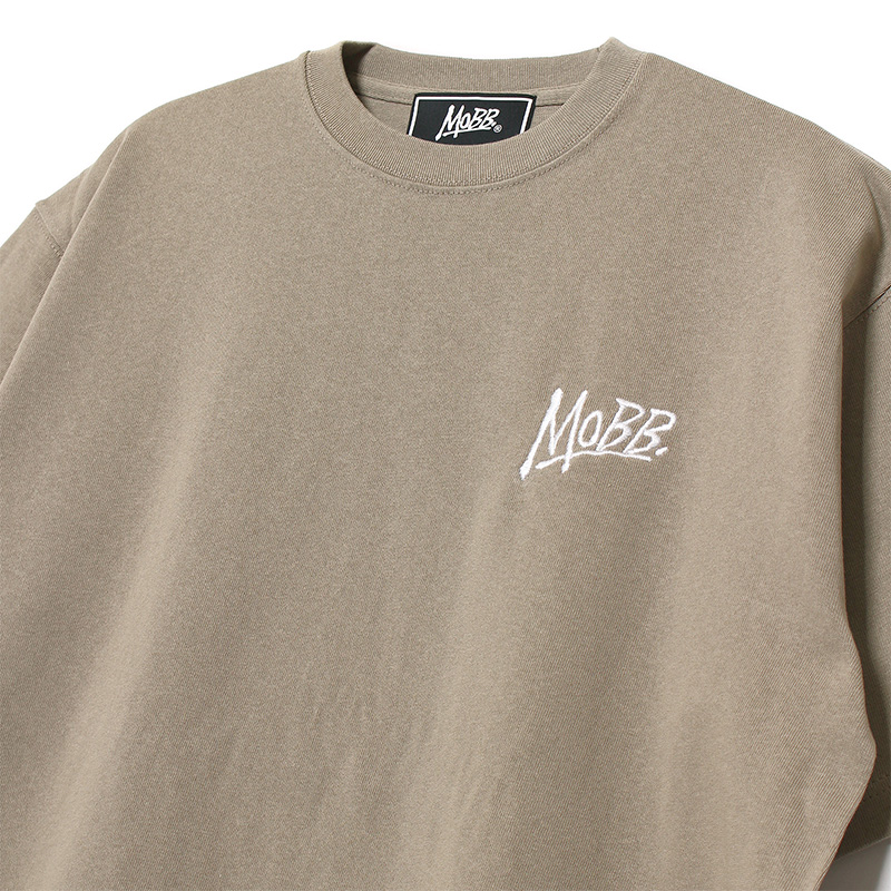 (E)MAGNUM WEIGHT S/S T-SHIRT -BEIGE-