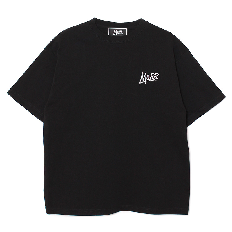 (E)MAGNUM WEIGHT S/S T-SHIRT -BLACK-