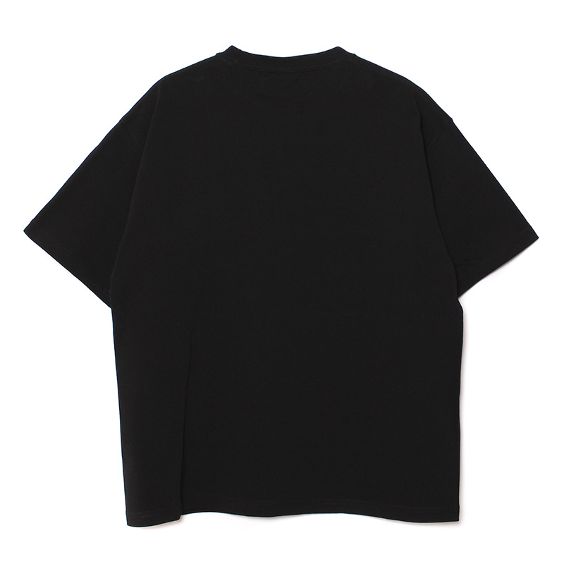 (E)MAGNUM WEIGHT S/S T-SHIRT -BLACK-