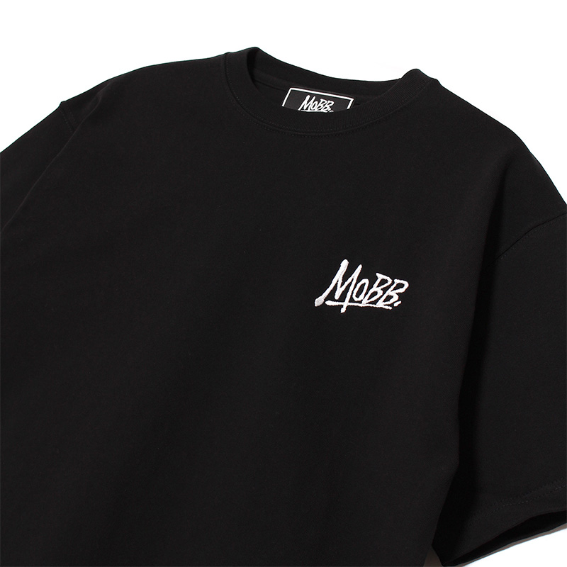 (E)MAGNUM WEIGHT S/S T-SHIRT -BLACK-