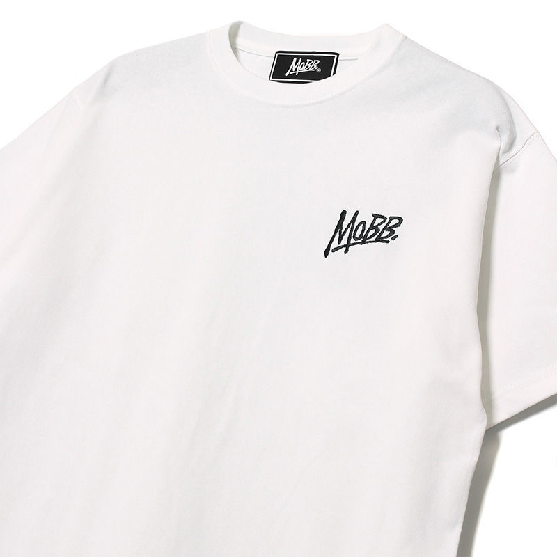 (E)MAGNUM WEIGHT S/S T-SHIRT -WHITE-