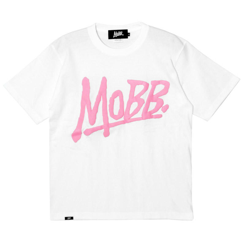 (P)OG S/S T-SHIRT -WHITE/PINK-