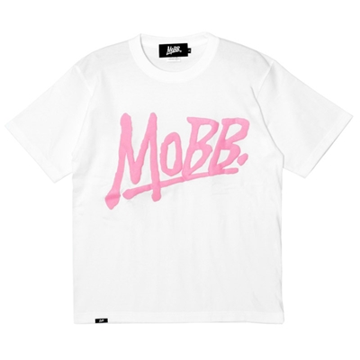 (P)OG S/S T-SHIRT -WHITE/PINK-