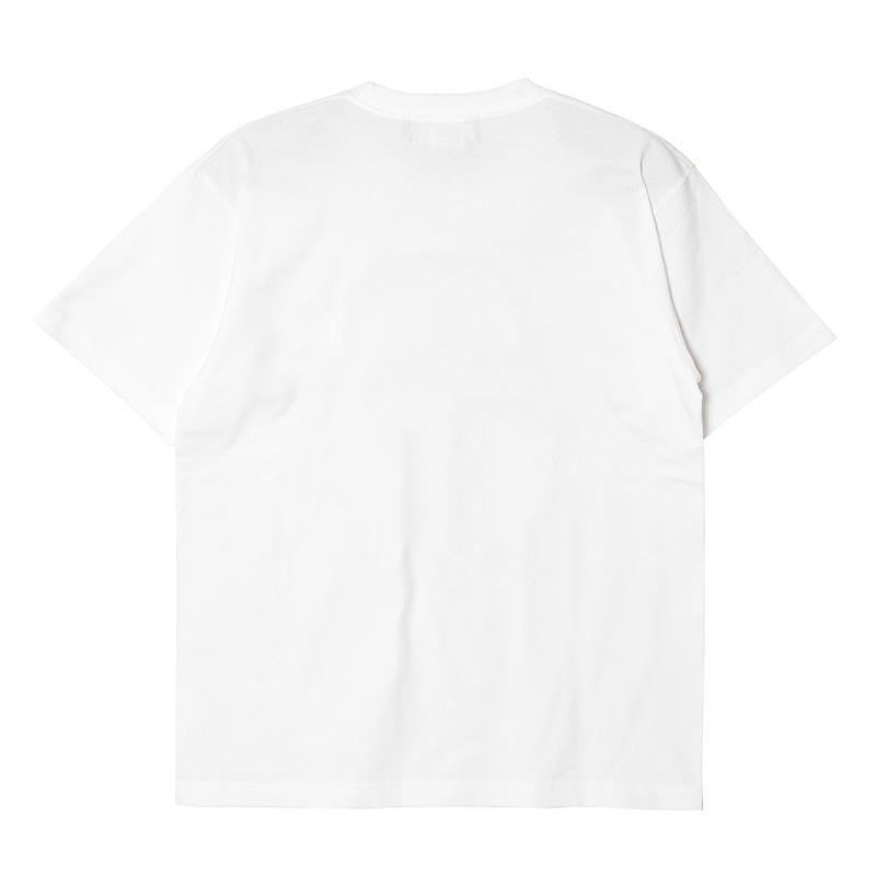 HEART DRIP WAPPEN T-SHIRT -WHITE-