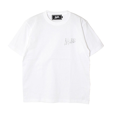 OG RHINESTONE T-SHIRT -WHITE-