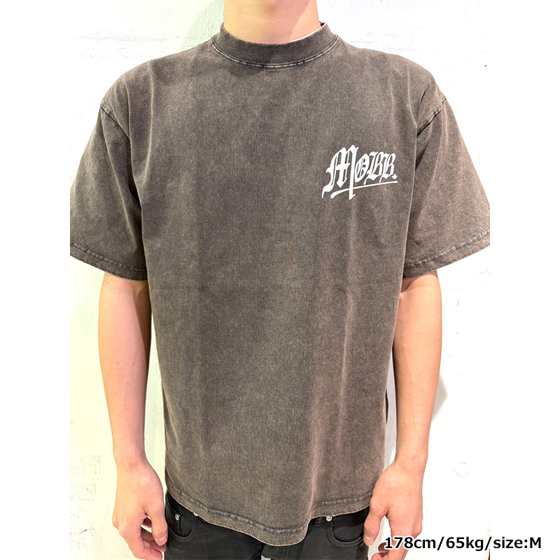 (P)OLD OG PIGMENT T-SHIRT -BLACK-