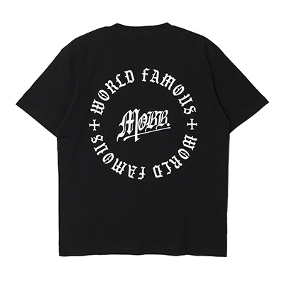 OLD CIRCLE T-SHIRT -BLACK-