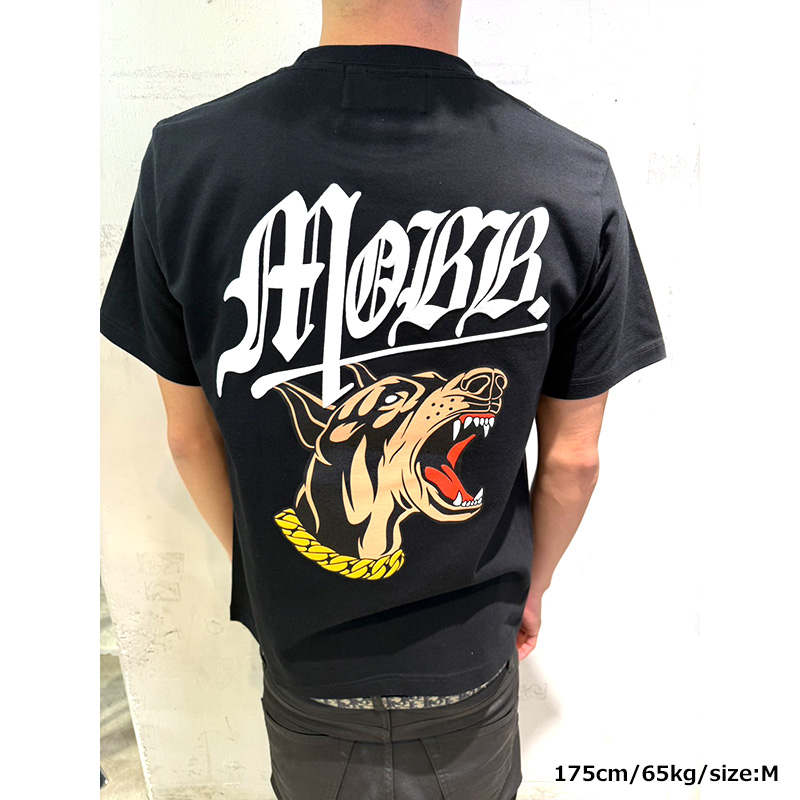 DOBERMAN T-SHIRT -WHITE-