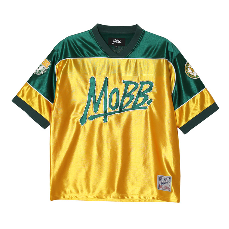 SPORTS GAME SHIRT -YELLOW-