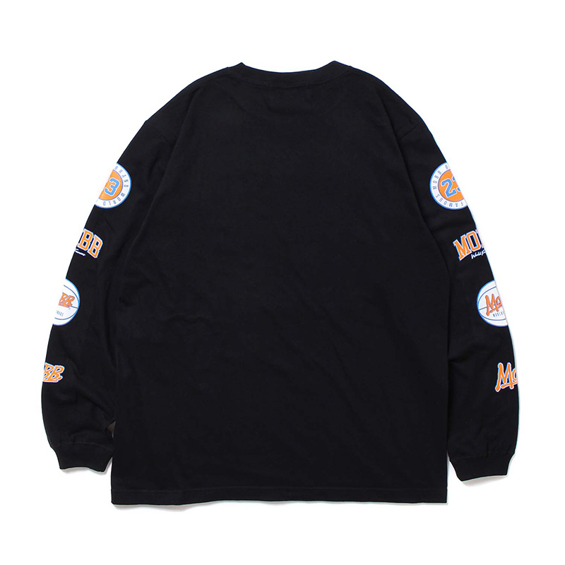 SWINGMAN L/S T-SHIRT -BLACK-