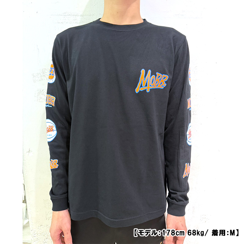 SWINGMAN L/S T-SHIRT -BLACK-