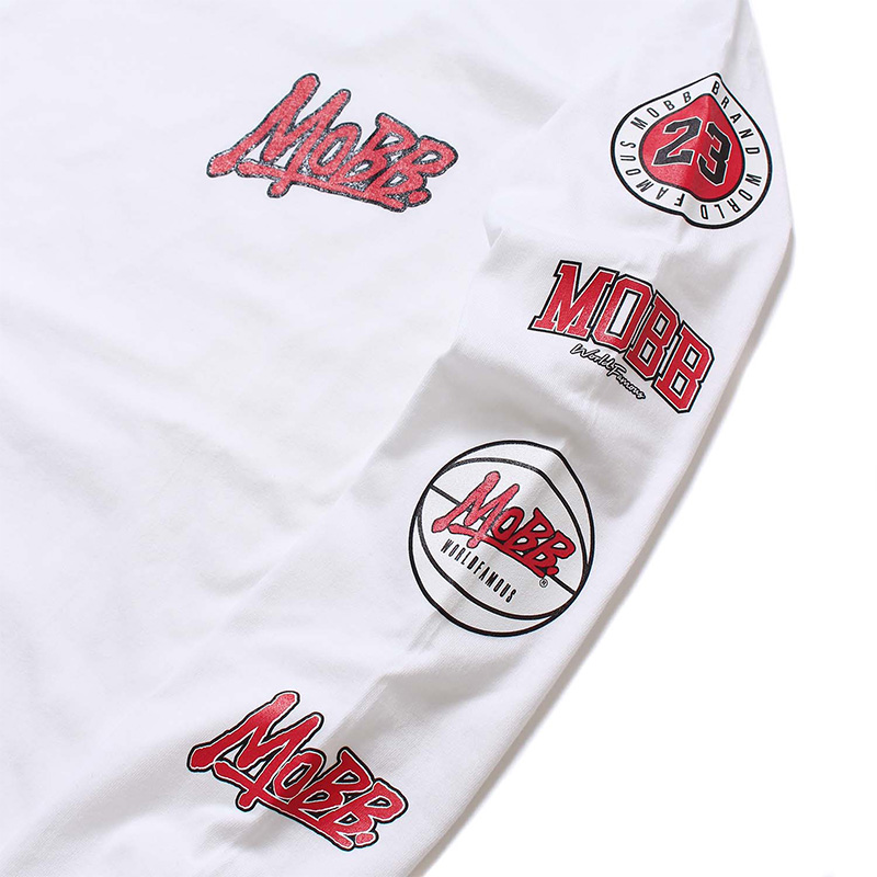 SWINGMAN L/S T-SHIRT -WHITE-