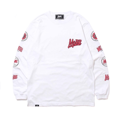 SWINGMAN L/S T-SHIRT -WHITE-