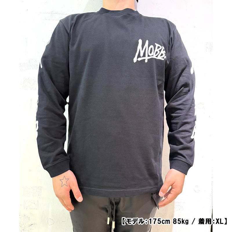 OG SLEEVE L/S T-SHIRT -BLACK-