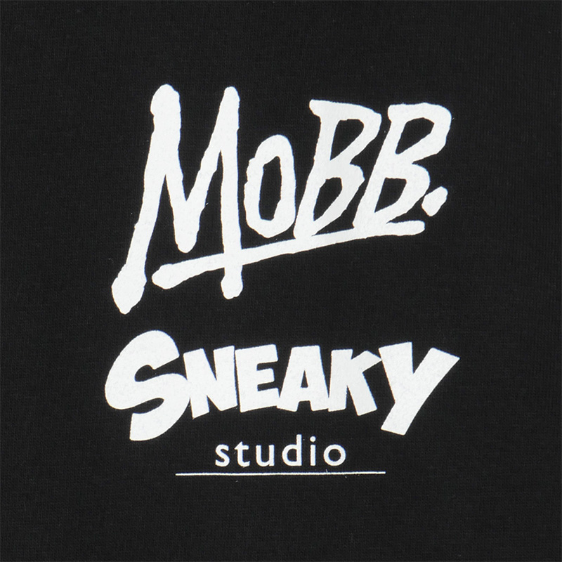 STUDIO SNEAKY T-SHIRT -BLACK-