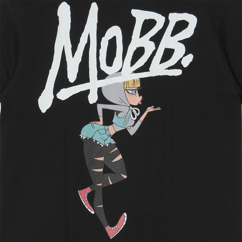 STUDIO SNEAKY T-SHIRT -BLACK-