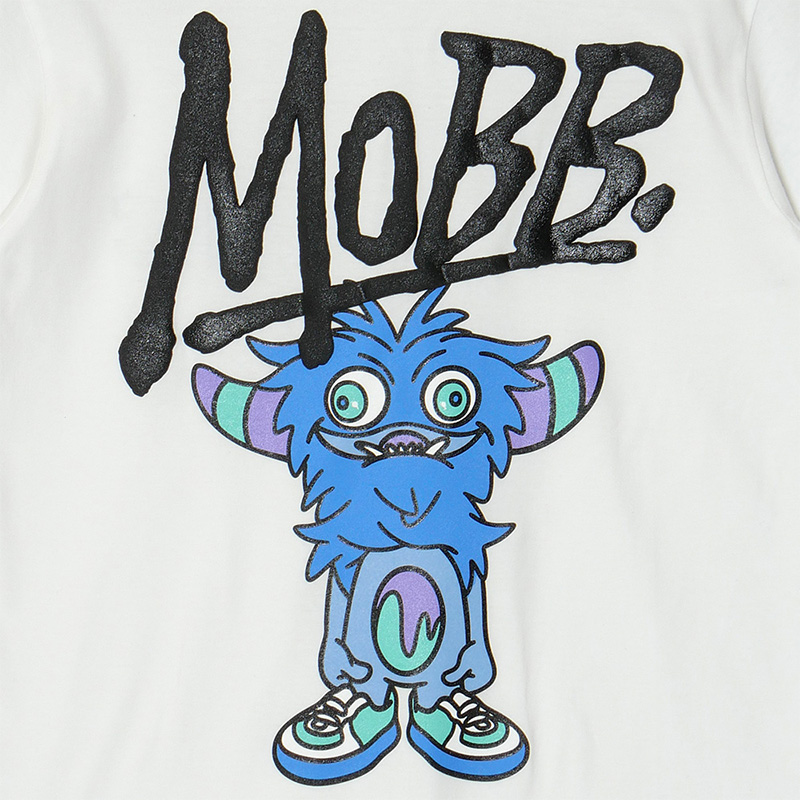 MONSTER BOY T-SHIRT -WHITE-