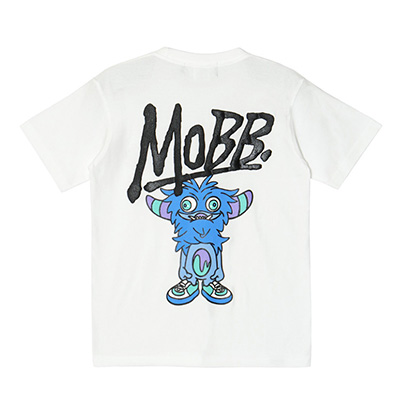 MONSTER BOY T-SHIRT -WHITE-