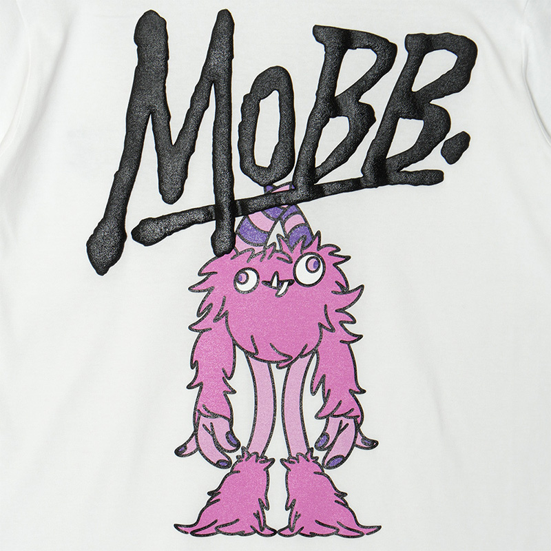 MONSTER GIRL T-SHIRT -WHITE-