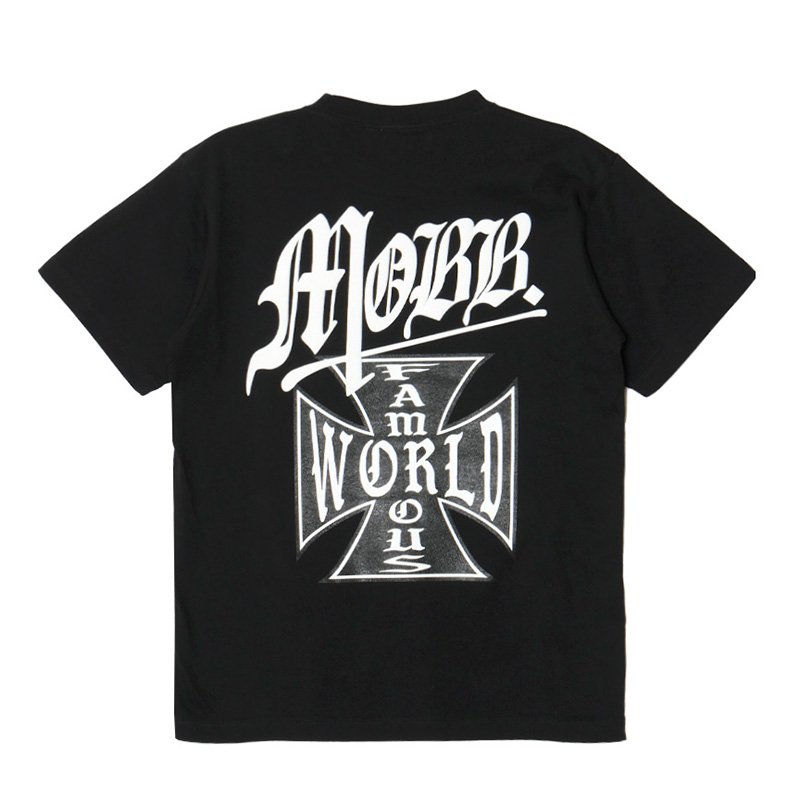 MALTESE CROSS T-SHIRT -BLACK-