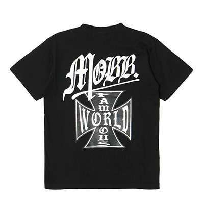 MALTESE CROSS T-SHIRT -BLACK-