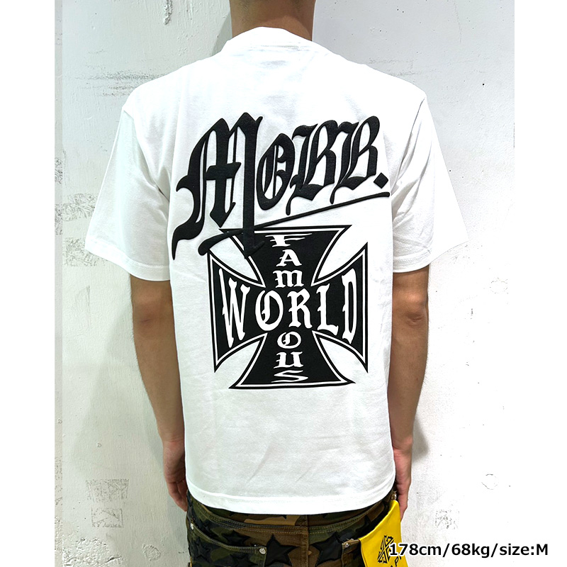 MALTESE CROSS T-SHIRT -WHITE-