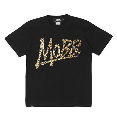 OG LEOPARD T-SHIRT -BLACK-