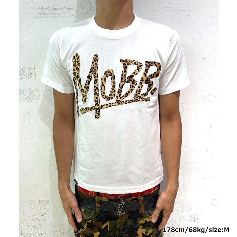 OG LEOPARD T-SHIRT -WHITE-
