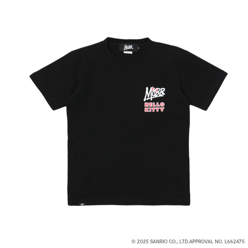 MOBB KITTY T-SHIRT -BLACK-