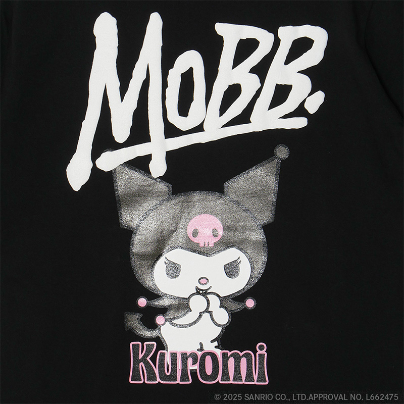 MOBB KUROMI T-SHIRT -BLACK-
