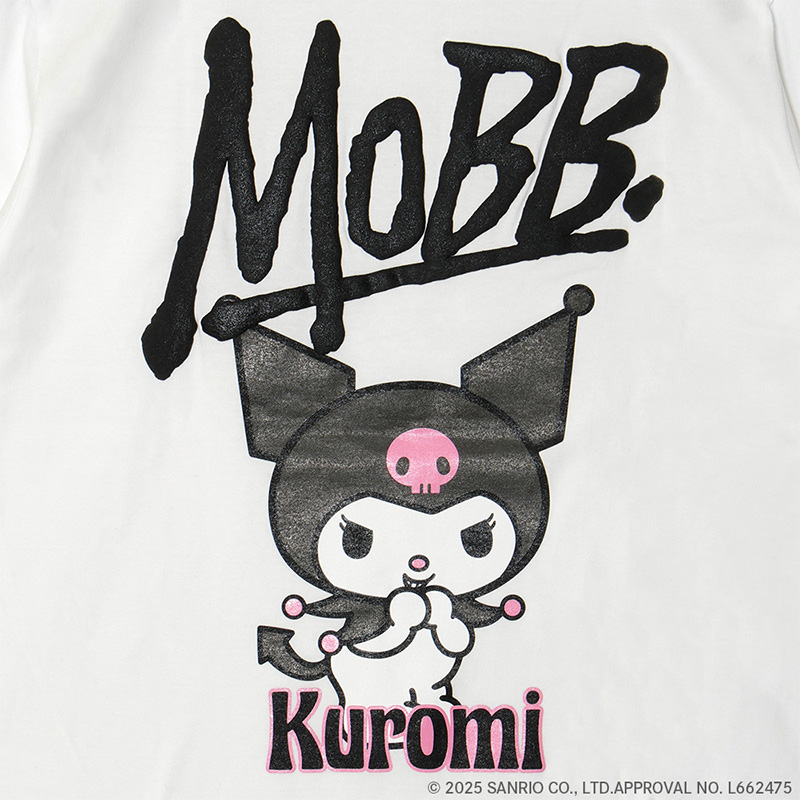 MOBB KUROMI T-SHIRT -WHITE-