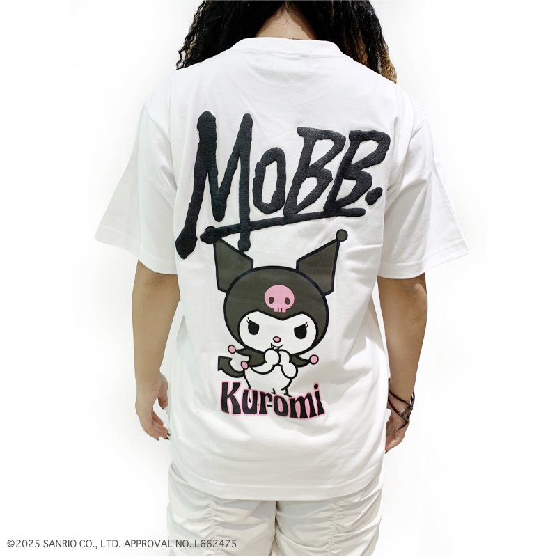 MOBB KUROMI T-SHIRT -WHITE-