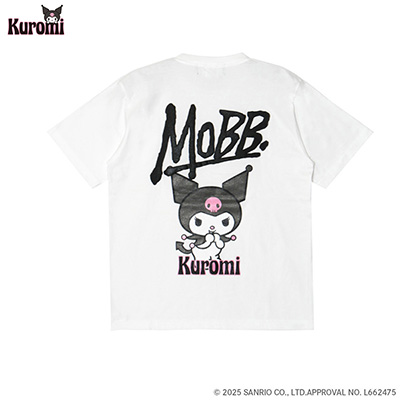MOBB KUROMI T-SHIRT -WHITE-