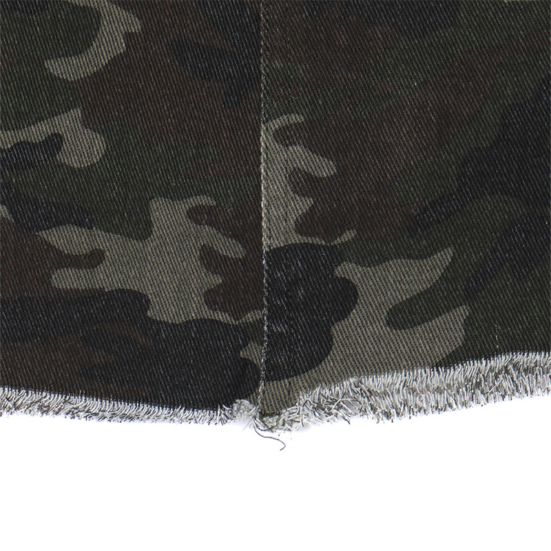 OLD OG DENIM SKORTS -CAMO-(LADIES)