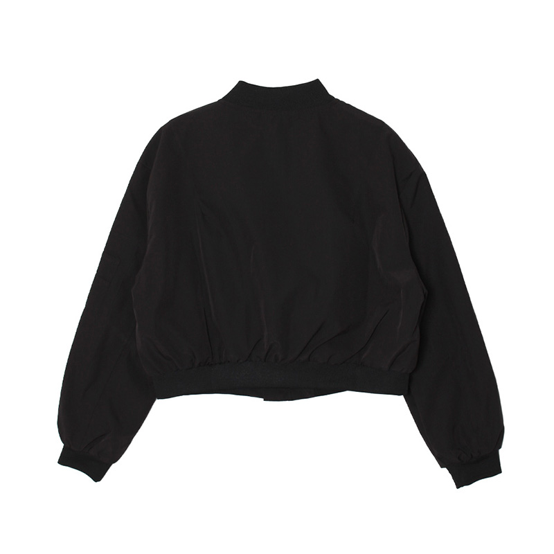 OG WAPPEN CROPPED JACKET -BLACK- (WOMEN)