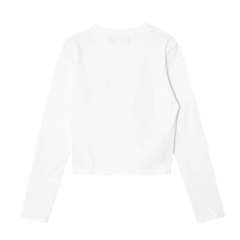 (P)OG L/S T-SHIRT -WHITE- (WOMEN)