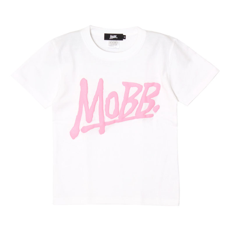 (P)OG S/S T-SHIRT -WHITE×PINK-（LADIES）