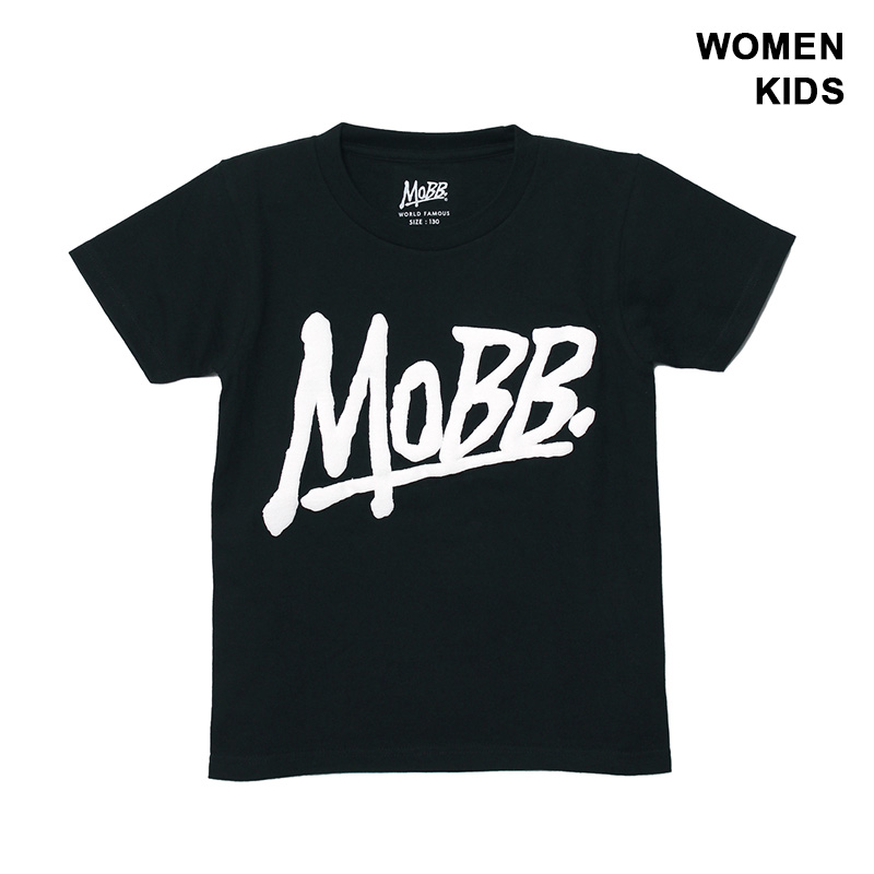 (P)OG T-SHIRT -BLACK-(WOMEN/KIDS)