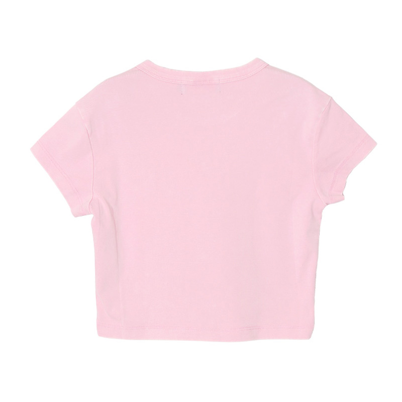 OLD OG PIGMENT CROPPED T-SHIRT -PINK-(WOMEN)