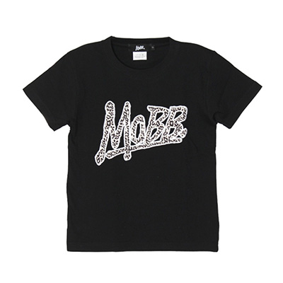 LEOPARD WAPPEN OG T-SHIRT -BLACK-(LADIES/KIDS)