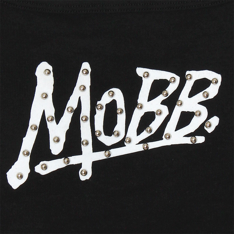 OG STUDS LACE UP TANKTOP -BLACK-（LADIES）