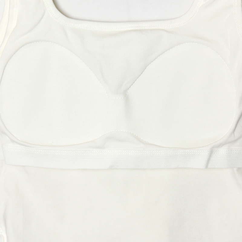 OG STUDS LACE UP TANKTOP -WHITE-（LADIES）